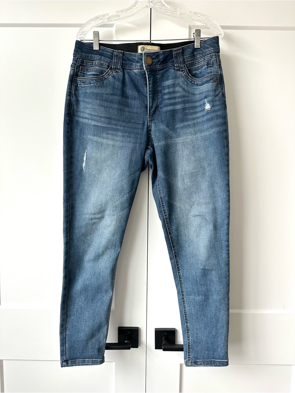Democracy Ab Technology skinny ankle jeans size 12